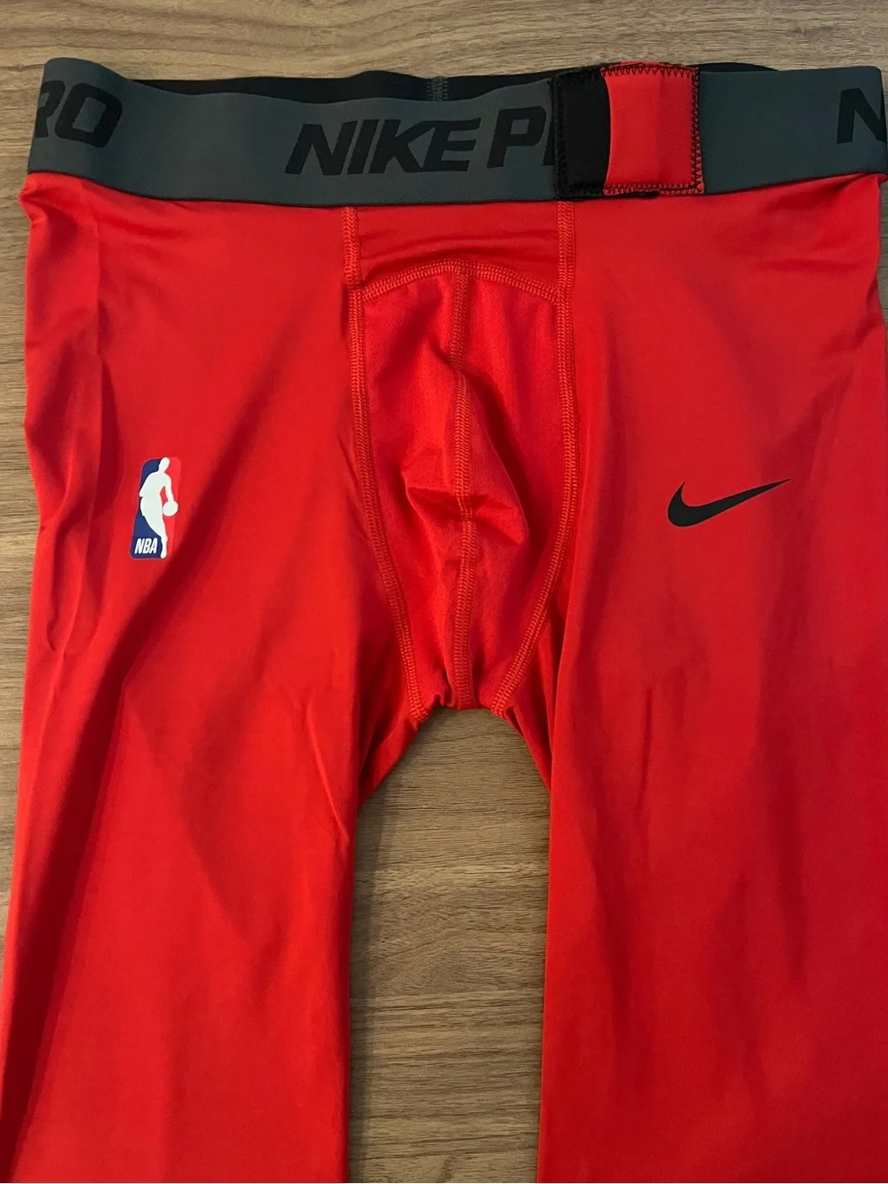 Nike Men’s Red Compression Base Layer Tights